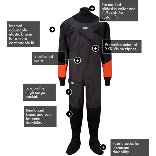 2025 Gill Droogpak Voor Rubberboten 4804 - Black